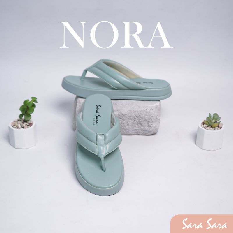 sandal sara sara nora/sandal wanita sara sara nora