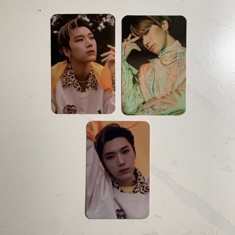 WayV Ten kick back owhat hitchhiker stranger ver photo holder keyring photocard pc
