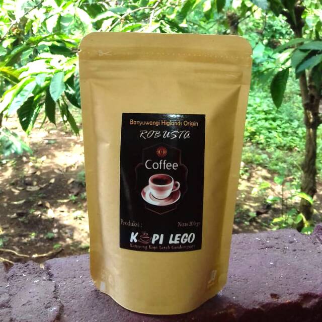 

100% KOPI MURNI | Kopi Robusta Original | 200gr | Kopi Lego