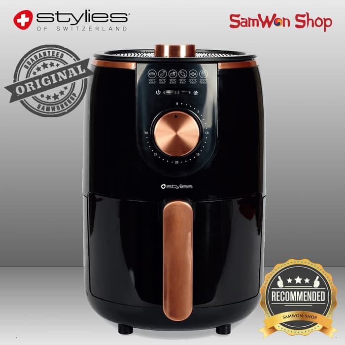 STYLIES AIR FRYER ALAT MASAK SEHAT TANPA MINYAK | Shopee ...