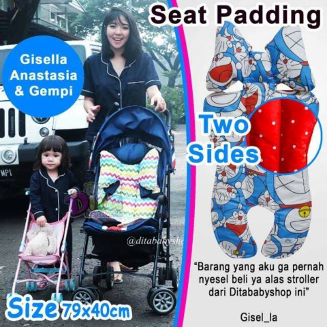 BISA GOJEK Alas Stroller Bayi Universal Baby Car Seat Stroller Pad  Alas Stroller Dita motif alas kereta dorong bayi carseat  stroller pad alas bouncher