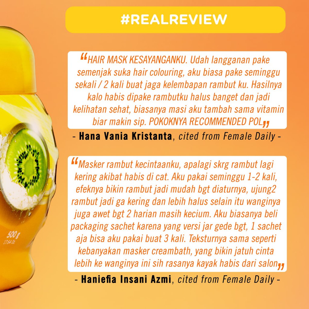 Makarizo Creambath 30gr x 12 Sachet Kiwi Extract GIRLSNEED77 Perawatan Rambut Dicatok Warna Blow Dry