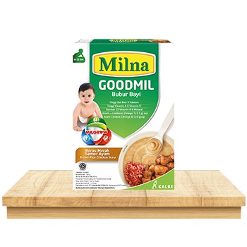 Milna Goodmil Bubur Bayi Anti Alergi MPAsi Usia 6 sd 12 Bulan 120 Gram