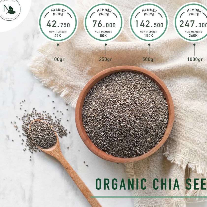 

Nature's Market Organic Chia Seed 250gr