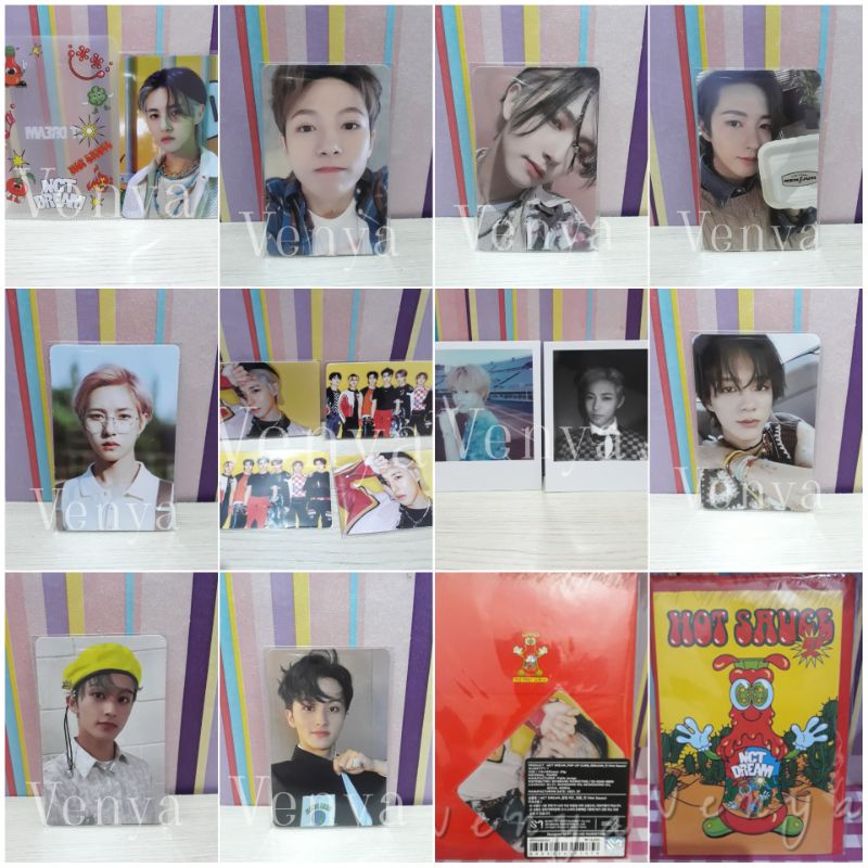 PC Photocard Renjun Mark Jeno Chenle Kihno Boom Hello Future Agent Chilling DAD Tumblr Polaroid Pop 
