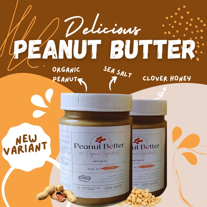 

SELAI KACANG 100% ASLI PEANUT BUTTER HOMEMADE VEGAN, KETO, GLUTEN FREE