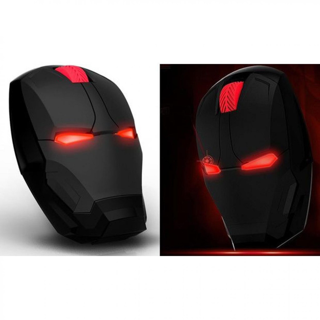 TaffWare Mouse Wireless Optical Iron Man 2.4Ghz - GFSK-M8 ( Mughnii )