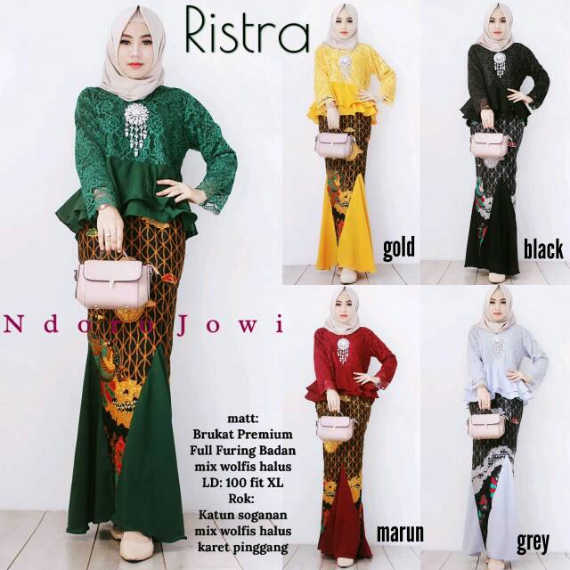 Batik kebaya ristra