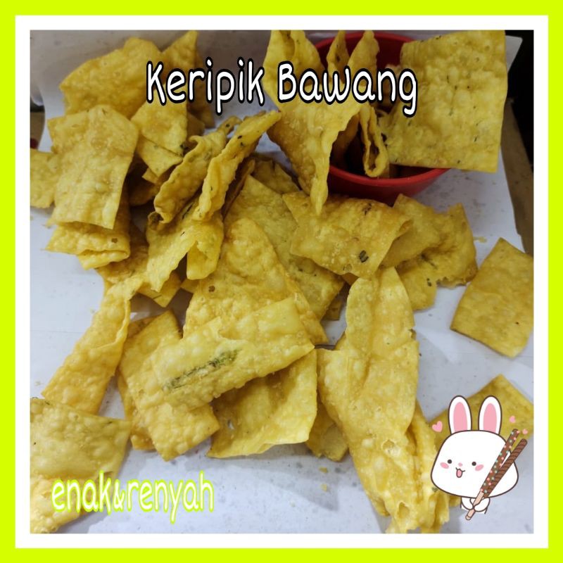 

Keripik Pangsit/Keripik Bawang 250gr