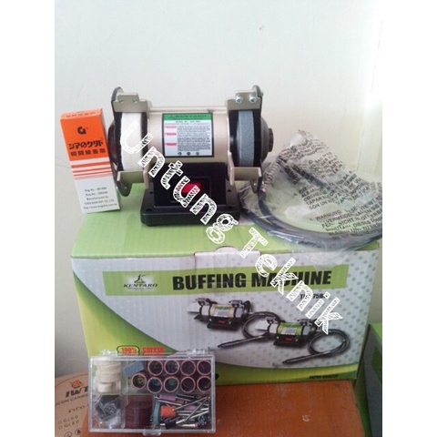 Bench Grinder Mini 3" / Buffing machine / Gerinda duduk mini Kentaro
