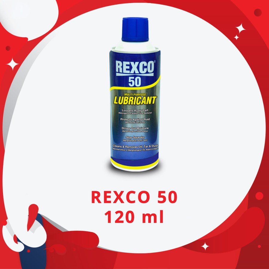 Pelumas Anti Karat / Rexco Lubricant 50 - 120 Ml / Cairan Anti Korosi