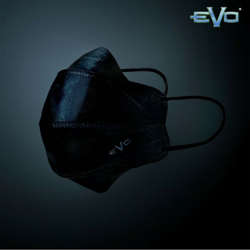 Masker/ Masker Evo/ Evo Plusmed 4D Full Black Edition Limited/ Satuan