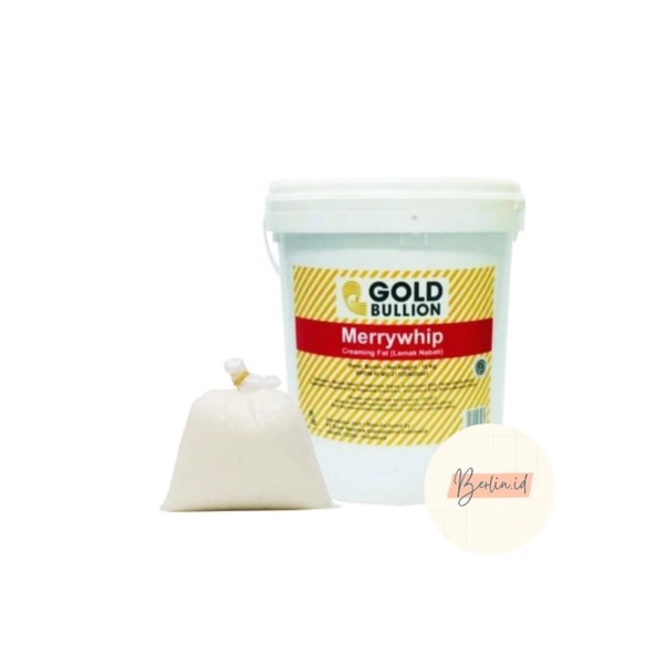 

Merrywhip Gold Bullion - Hollman Soft Cream 250 Gr [Repack] Mentega Putih
