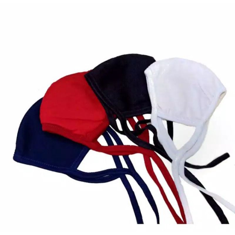 masker hijab tali ikat non medis