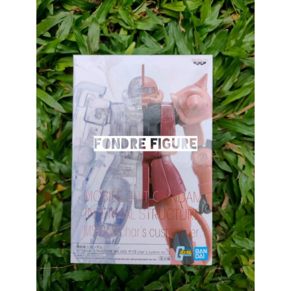 ORIGINAL MOBILE SUIT GUNDAM INTERNAL STRUCTURE ZAKU II 2 VER A MS-06S MS06S CUSTOM BANDAI ORI