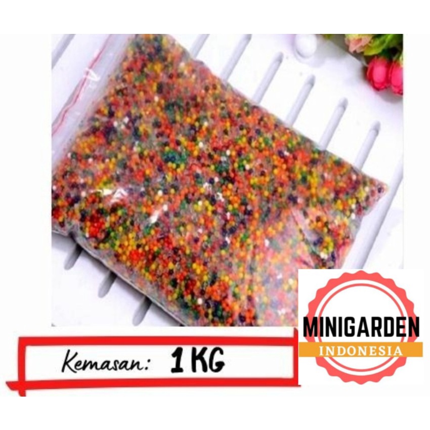 HIDROGEL 1KG hydrogel kiloan media tanam water beads waterbead