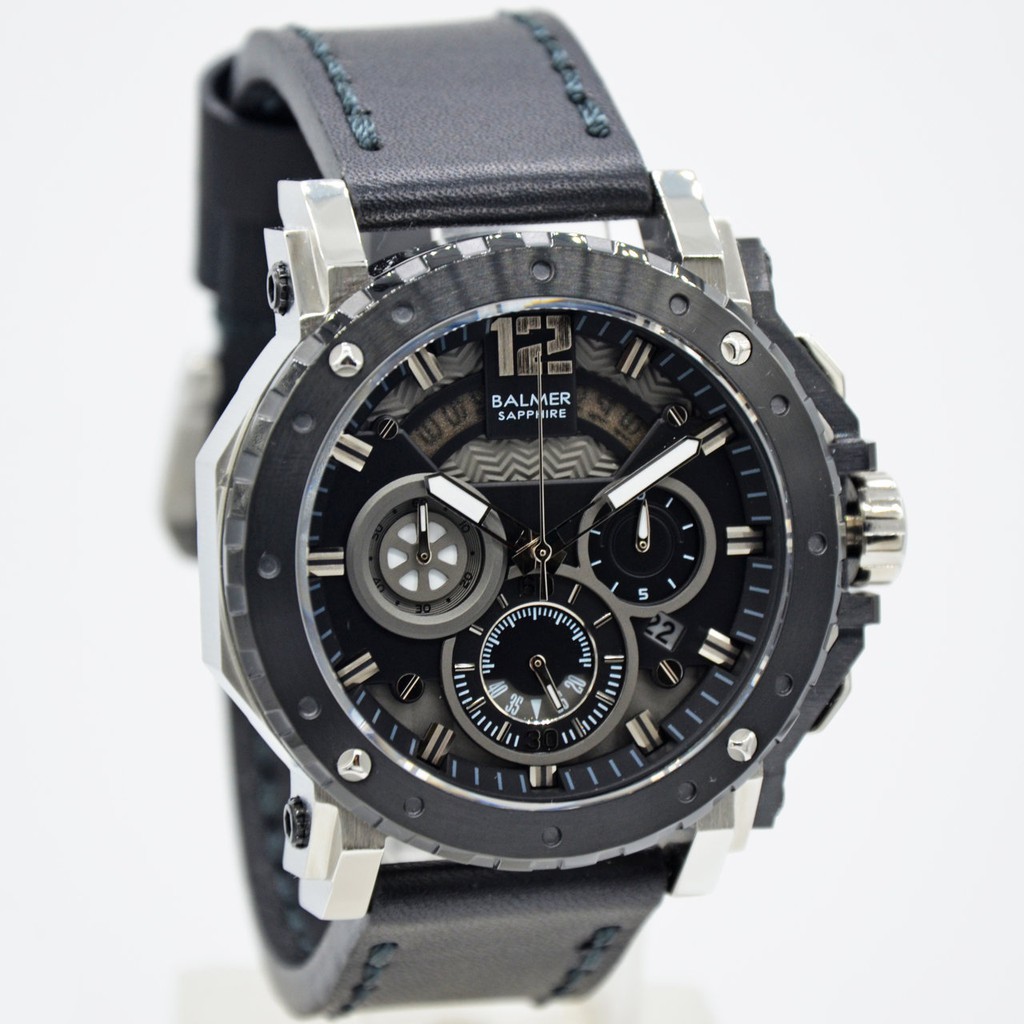 Balmer B-7935M Black Original. Water Resist. Garansi 1 thn