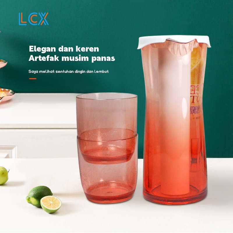 LCX Teko Plastik Ceret/Teko Plastik Tempat Air Minum Mineral Eskan Pitcher