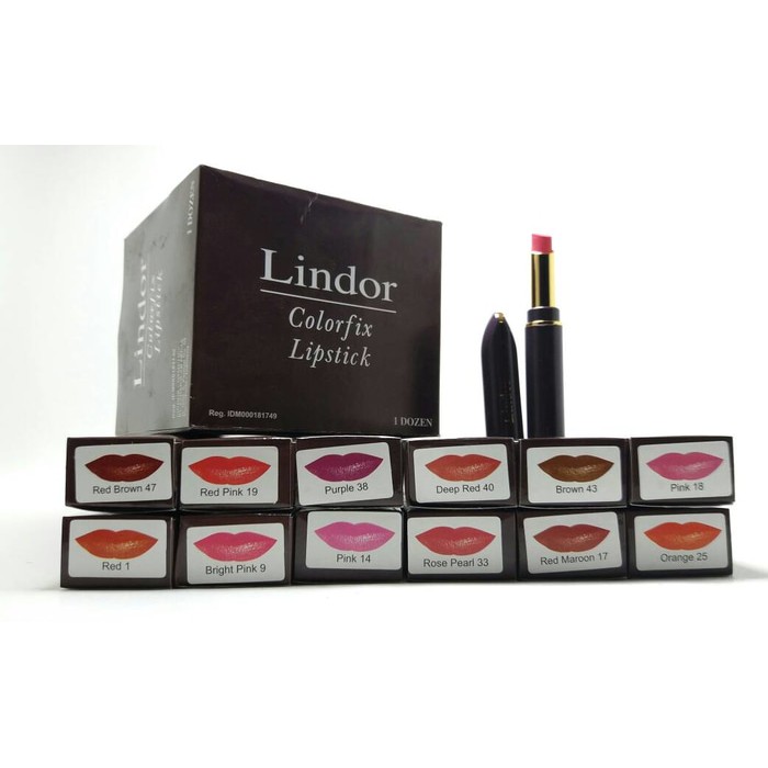 LIPSTICK LINDOR COLORFIX BPOM LUSINAN