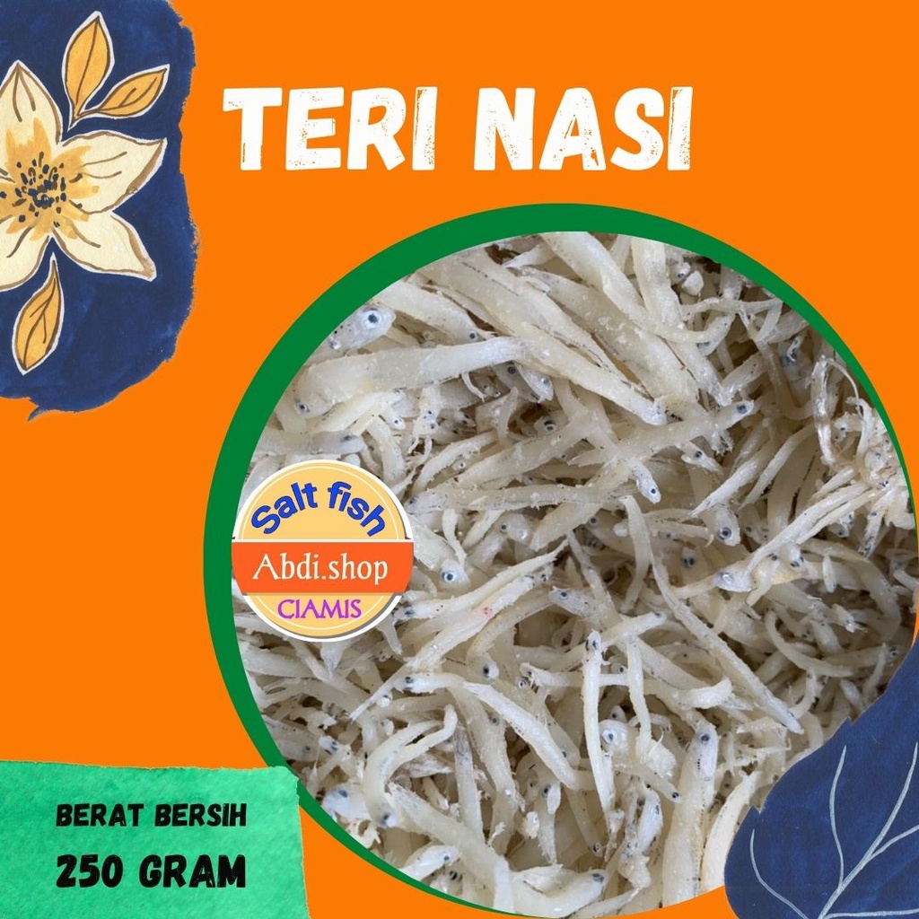 

promo ikan asin teri nasi 250gr murah