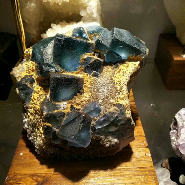 Fluorite Kristal Alami Hiasan Meja