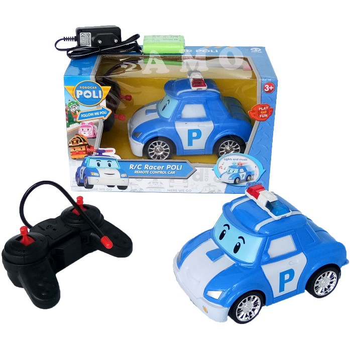 Mainan Remote Control RC RACER POLI - MOBIL REMOTE ROBOCAR POLI