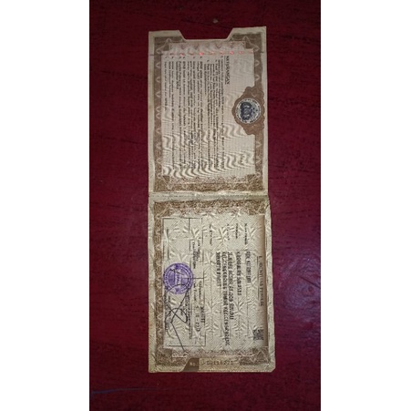 BPKB STNK Honda Revo