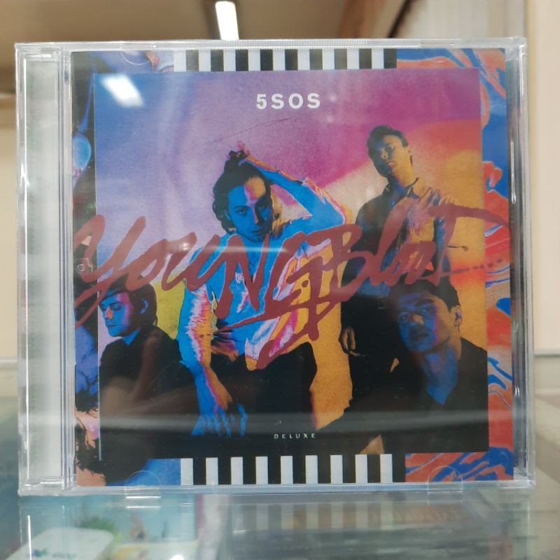 CD. 5SOS DELUXE ORIGINAL,ALBUM YOUNG BLOOD DELUXE,5 SECOND OF SUMMER
