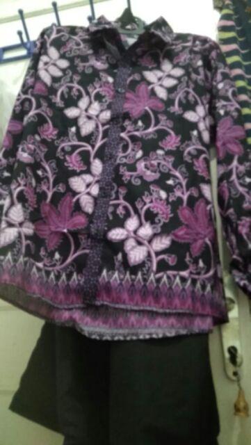 Couple Batik Kebaya Brukat Cp Sarwendah / Jumbo Xl