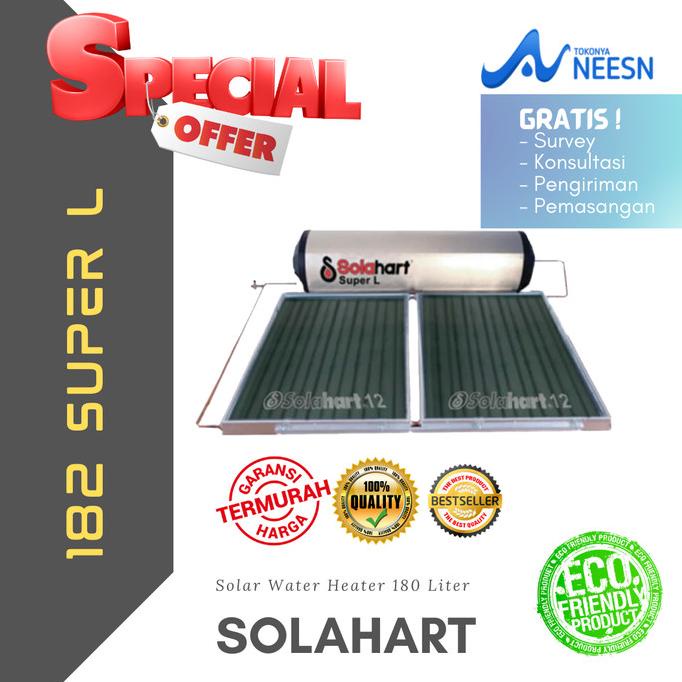 Jual PEMANAS AIR MATAHARI | SOLAR WATER HEATER | SOLAHART 182 SUPER L  GHJHU65465I | Shopee Indonesia