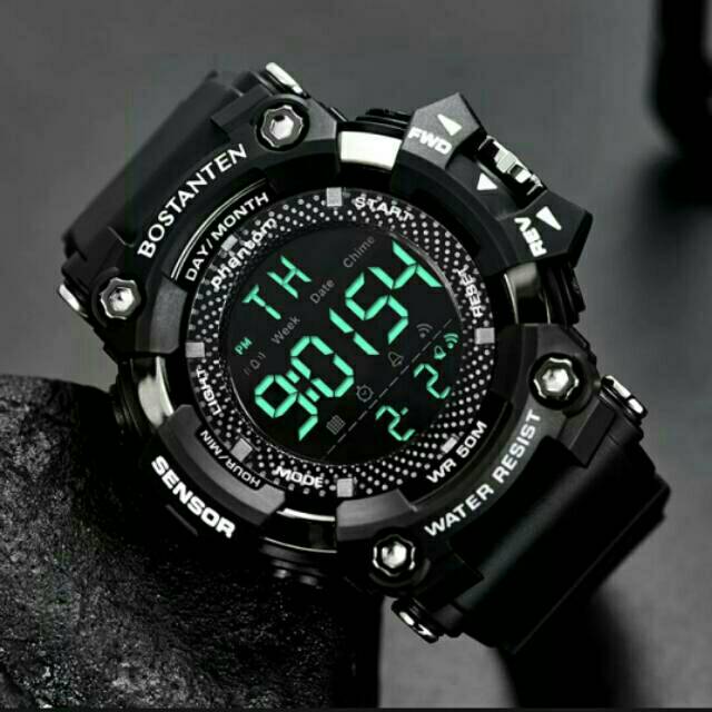 Bostanten Jam Tangan Pria Jam Olahraga Tahan Air Anti Shock Terbaru Jam Tangan Pria Waterproof Shopee Indonesia