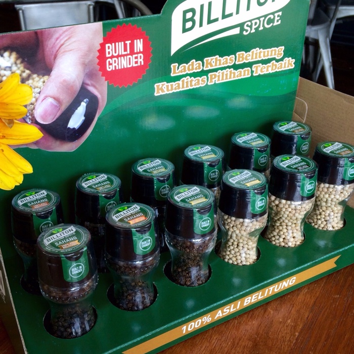 

Billiton Spice Lada hitam dan putih Belitung 132 pcs