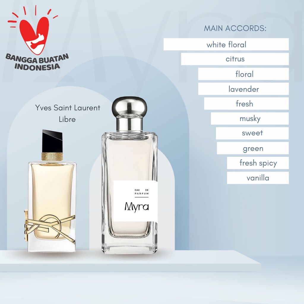 Myra Parfume Inspired by Libre - Parfum Wanita - Parfume Unisex