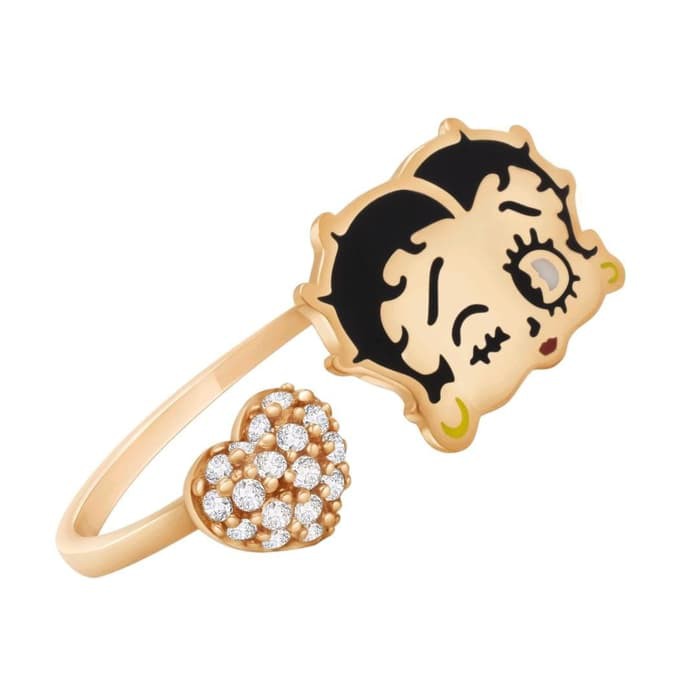 

Dominique Jewellery-Cincin Betty Boop Series Sandra Dewi Gold 75% SNI 3WZ1464