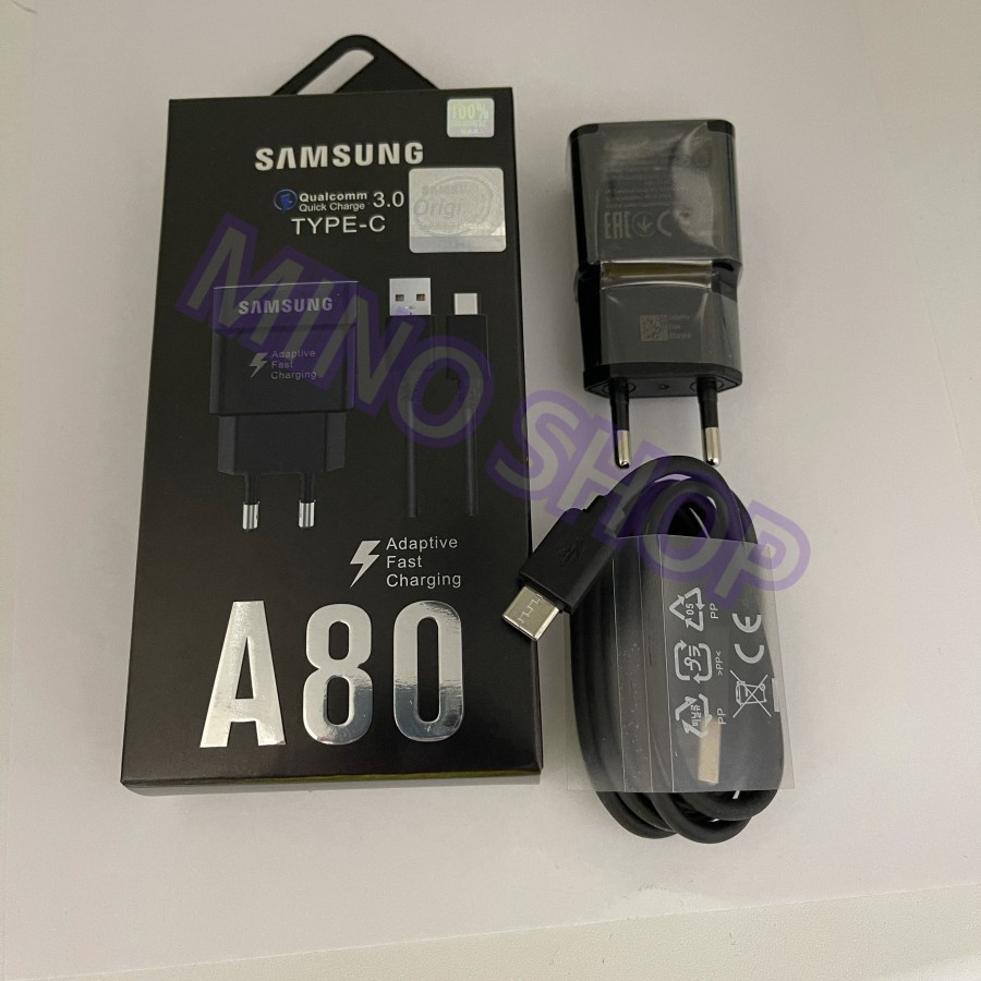 CHARGER - TC ORI SAMSUNG A80 TYPE-C FAST CHARGING