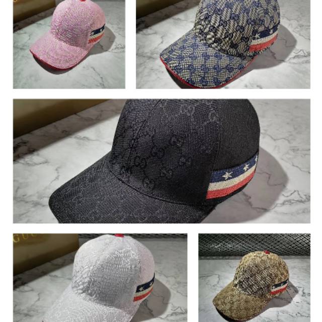 GUCCI GG BASEBALL HAT / TOPI GC / MIRROR QUALITY