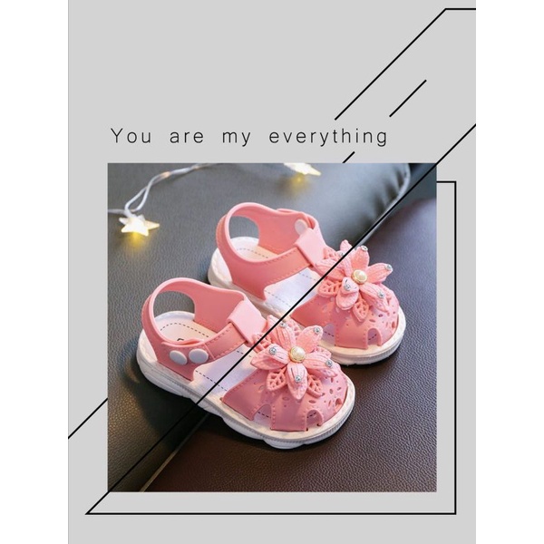 Sandal Fashion Baby Gilrs Bunga Matahari Import High Quality RF