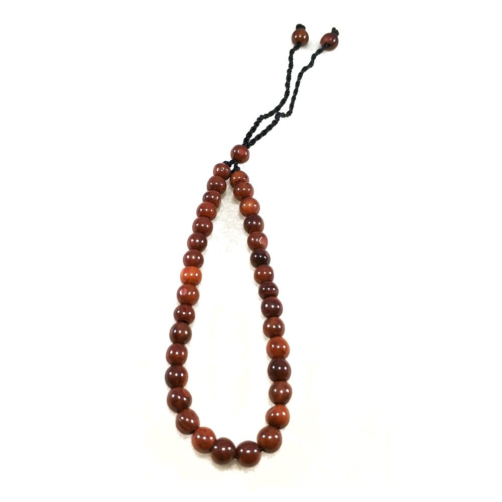 GELANG KESEHATAN KAYU ASLI KAOKAH KOKAH ASLI ISTANBUL TURKI MODEL BULAT MERICA 6mm