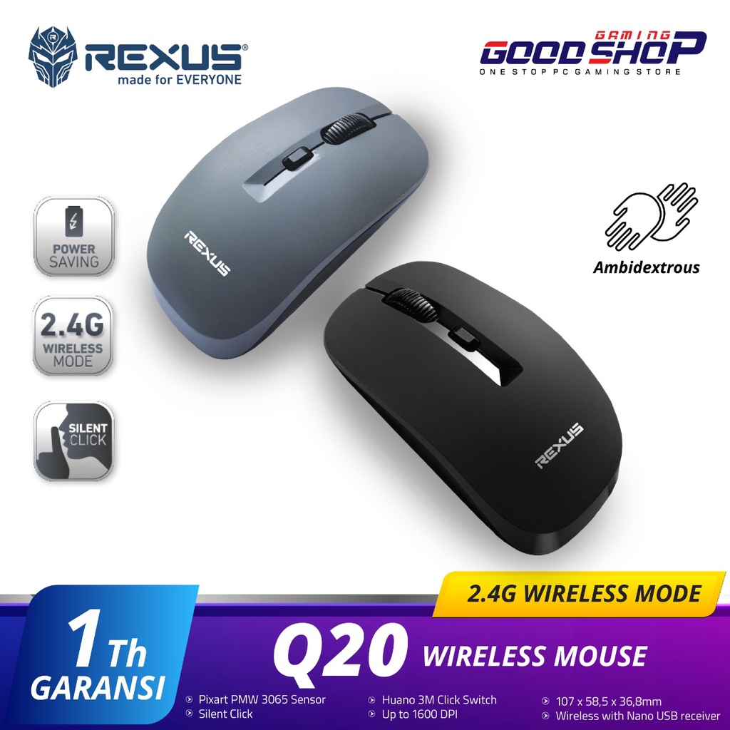 Rexus Q20 Wireless Mode