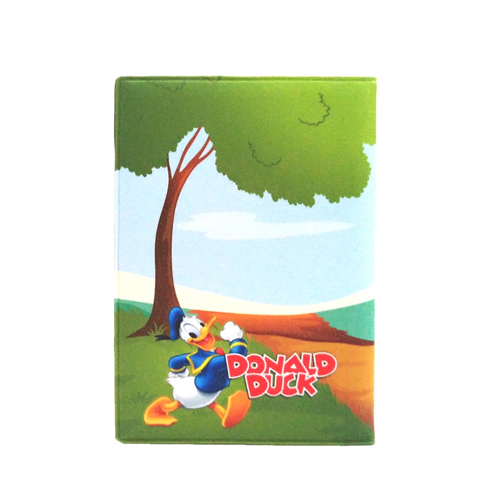 Cover Passport Karakter Donald Duck Sampul Buku Paspor Case Holder Document Travelling Organizer 120