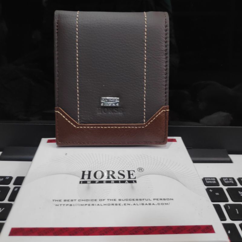 Dompet pria imperial horse #Dompet kulit pria