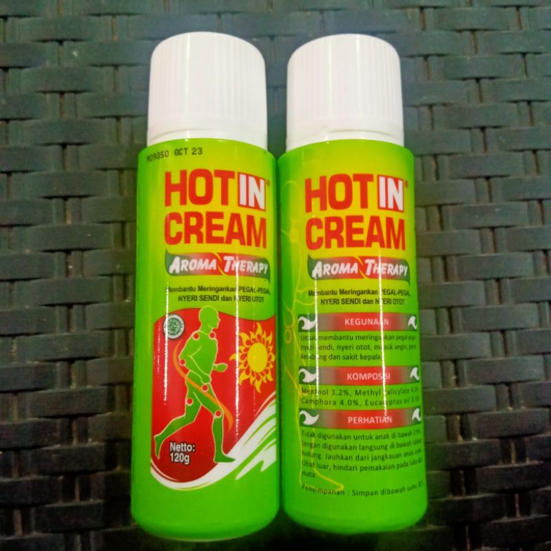 hot in cream aroma Therapy botol