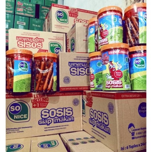 

SOSIS ALL VARIAN 1 DUS ISI 6 TOPLES