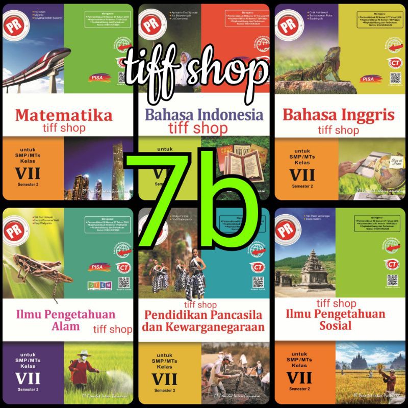 Buku Pr Lks Smp Kelas Vii 7 Semester 2 7b K13 Revisi Matematika Ipa Inggris Dll 2020 2021 Shopee Indonesia