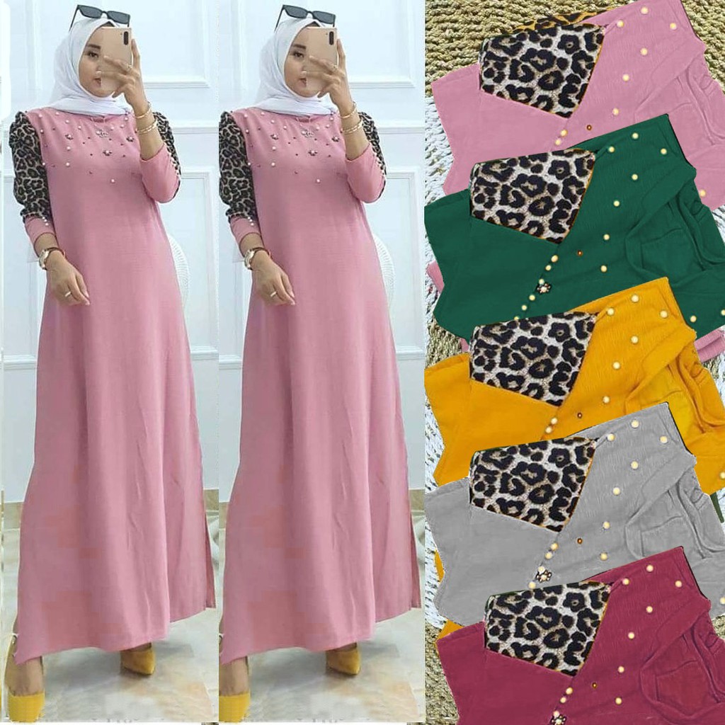 PAKAIAN WANITA MUSLIM DRESS MAXI KAMALA DMR