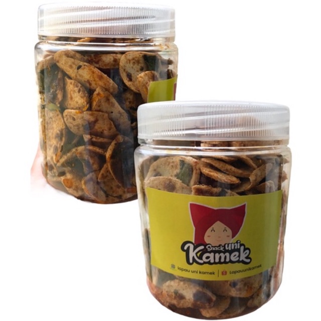 

Otak-Otak goreng daun jeruk/snack/keripik/kekinian