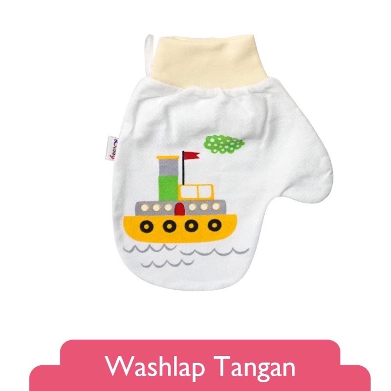 Libby Washlap Jari/Washlap bayi 1 pcs