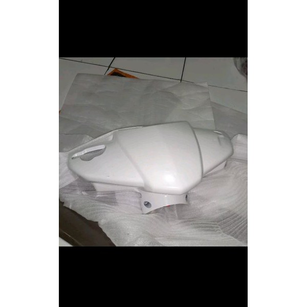 original cover batok depan vario 110 fi karbu putih jaminan