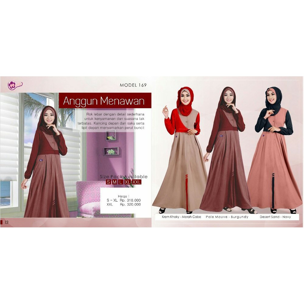 TERLARIS Baju MuTif 169Hijab FashionBaju HijabBaju SyariDressGamis muslimah