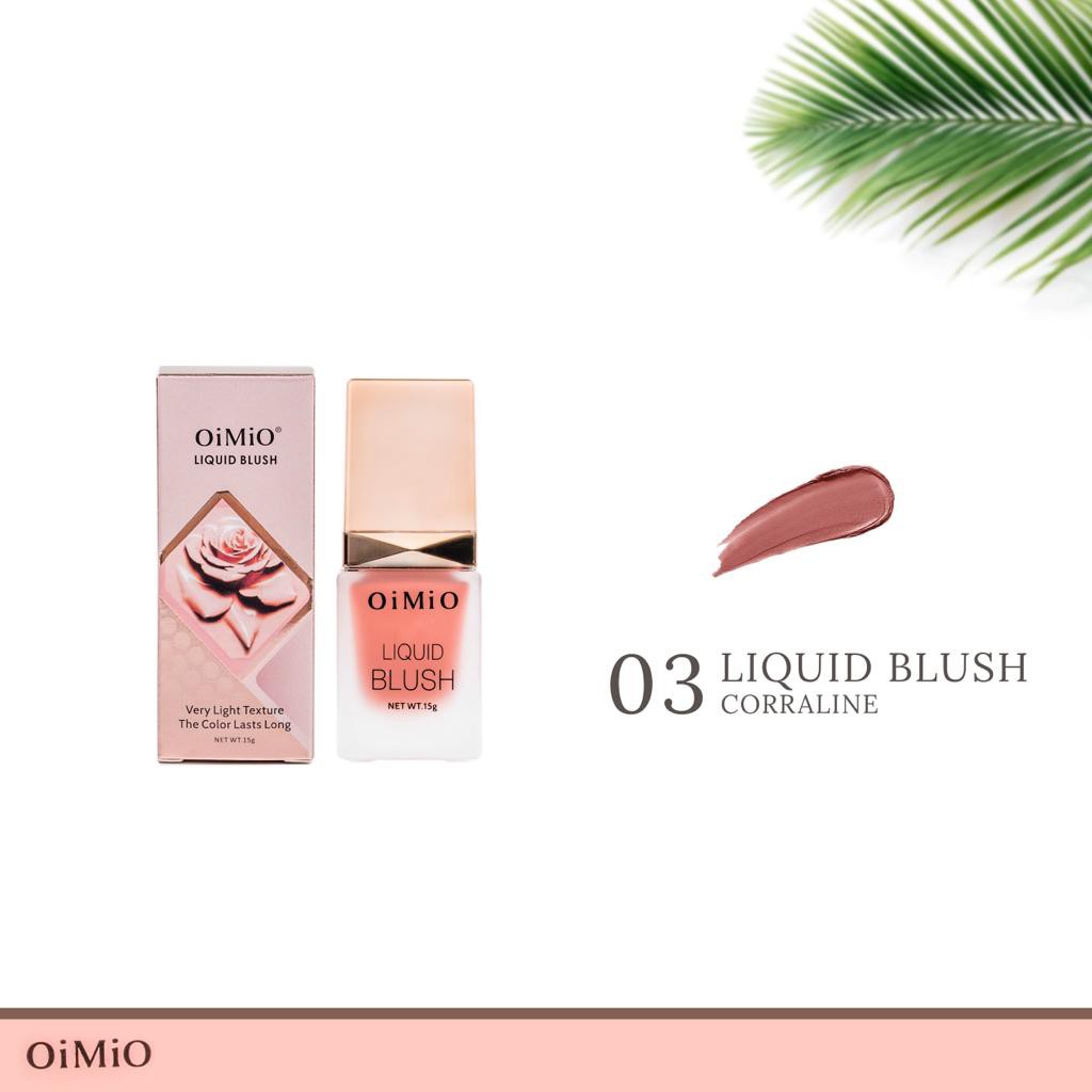 Jaminan termurah original oimio liquid blush tahan lama